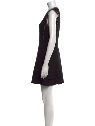 Sandro V-Neck Mini Dress