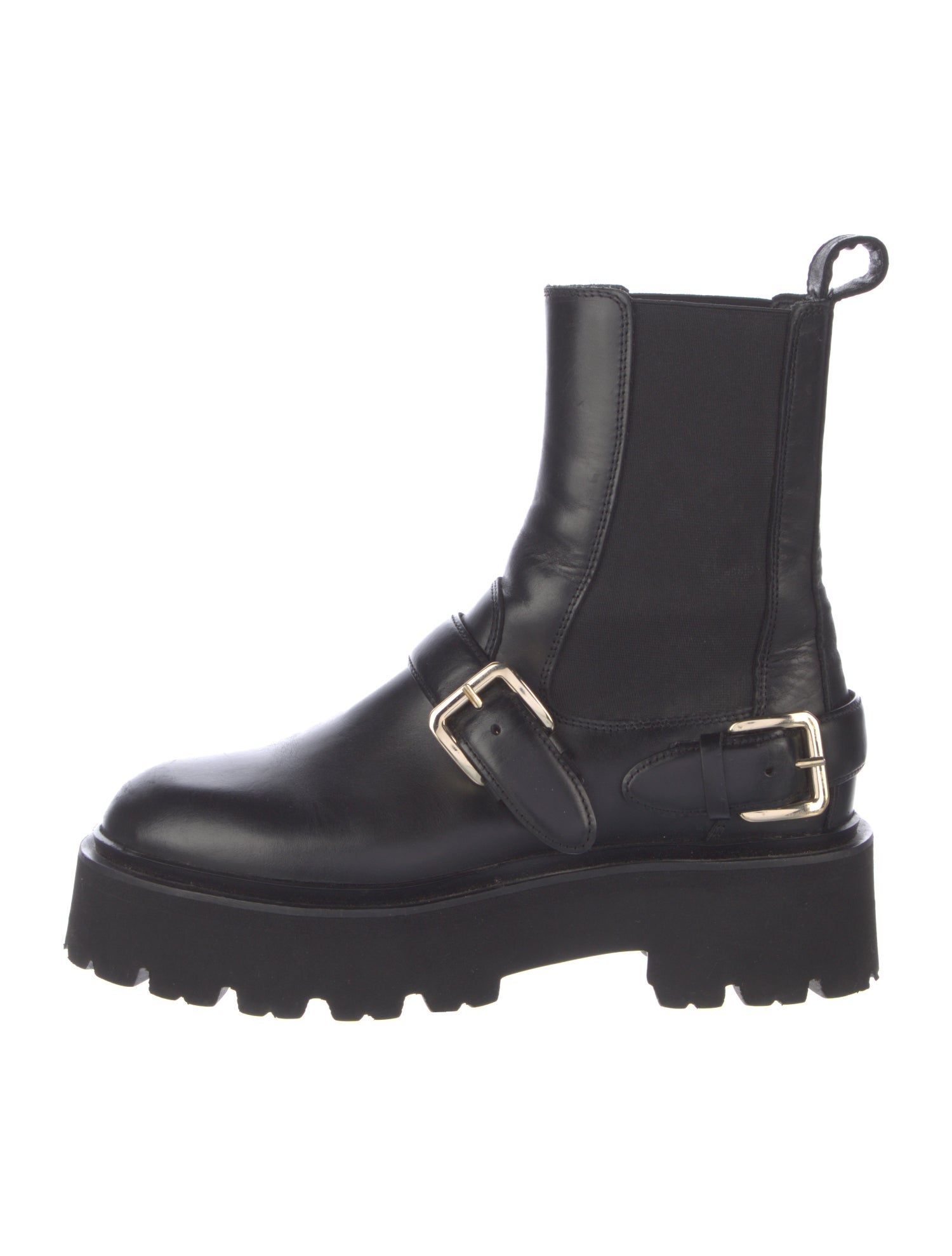 Sandro Leather Chelsea Boots