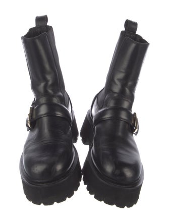 Sandro Leather Chelsea Boots