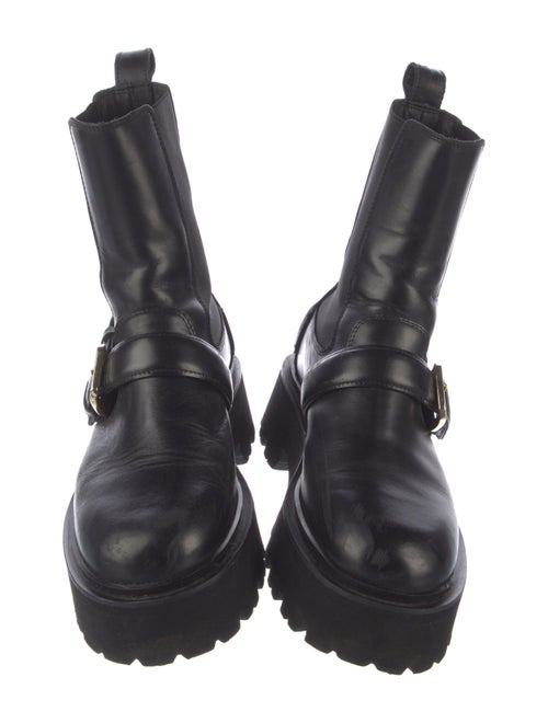 Sandro Leather Chelsea Boots