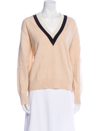 Sandro Wool V-Neck Sweater