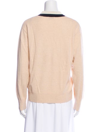 Sandro Wool V-Neck Sweater