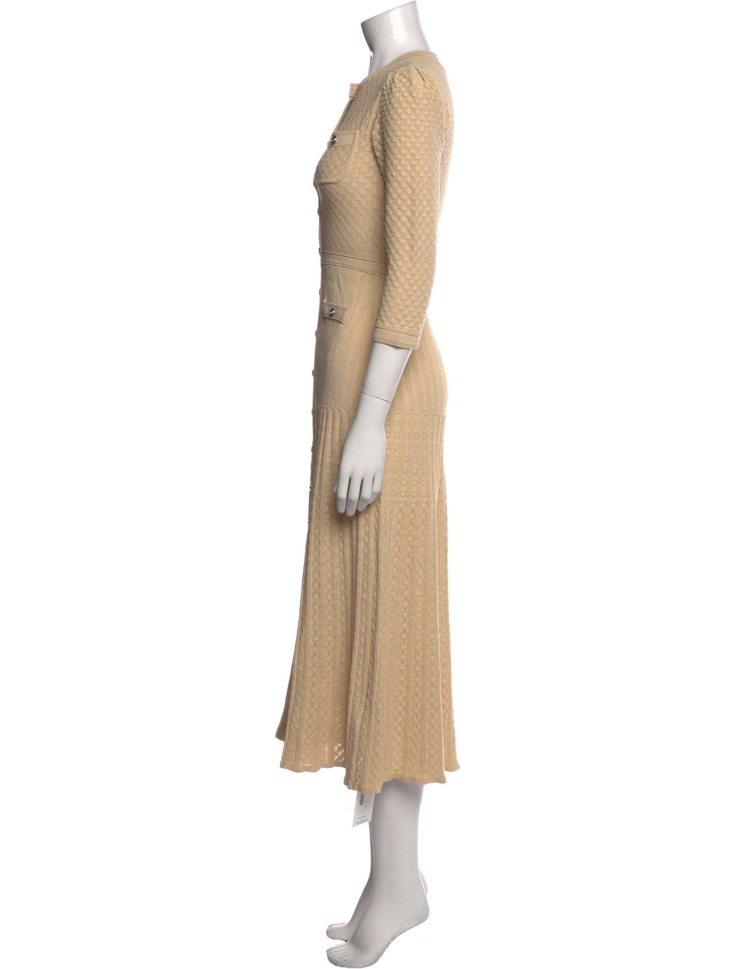 Sandro Wool Midi Length Dress w/ Tags