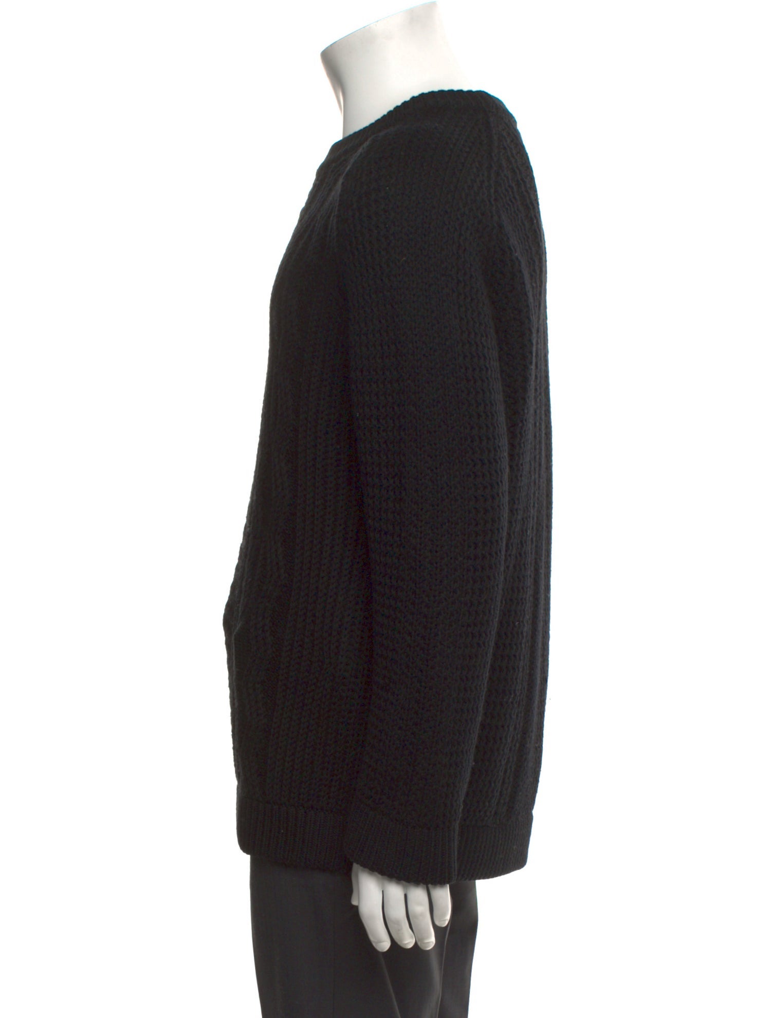 Sandro Merino Wool Crew Neck Pullover