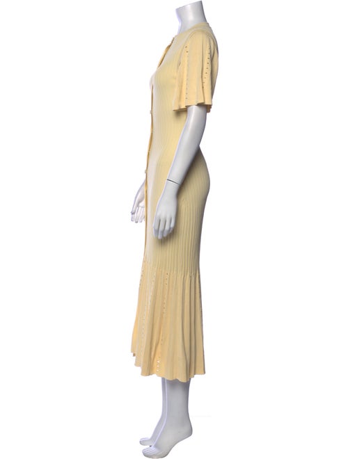 Sandro Crew Neck Long Dress