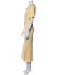 Sandro Crew Neck Long Dress