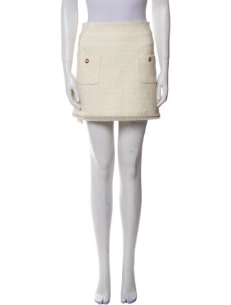 Sandro Studded Accents Mini Skirt