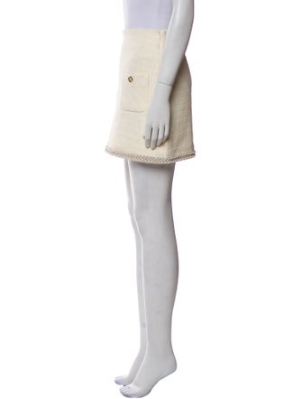 Sandro Studded Accents Mini Skirt