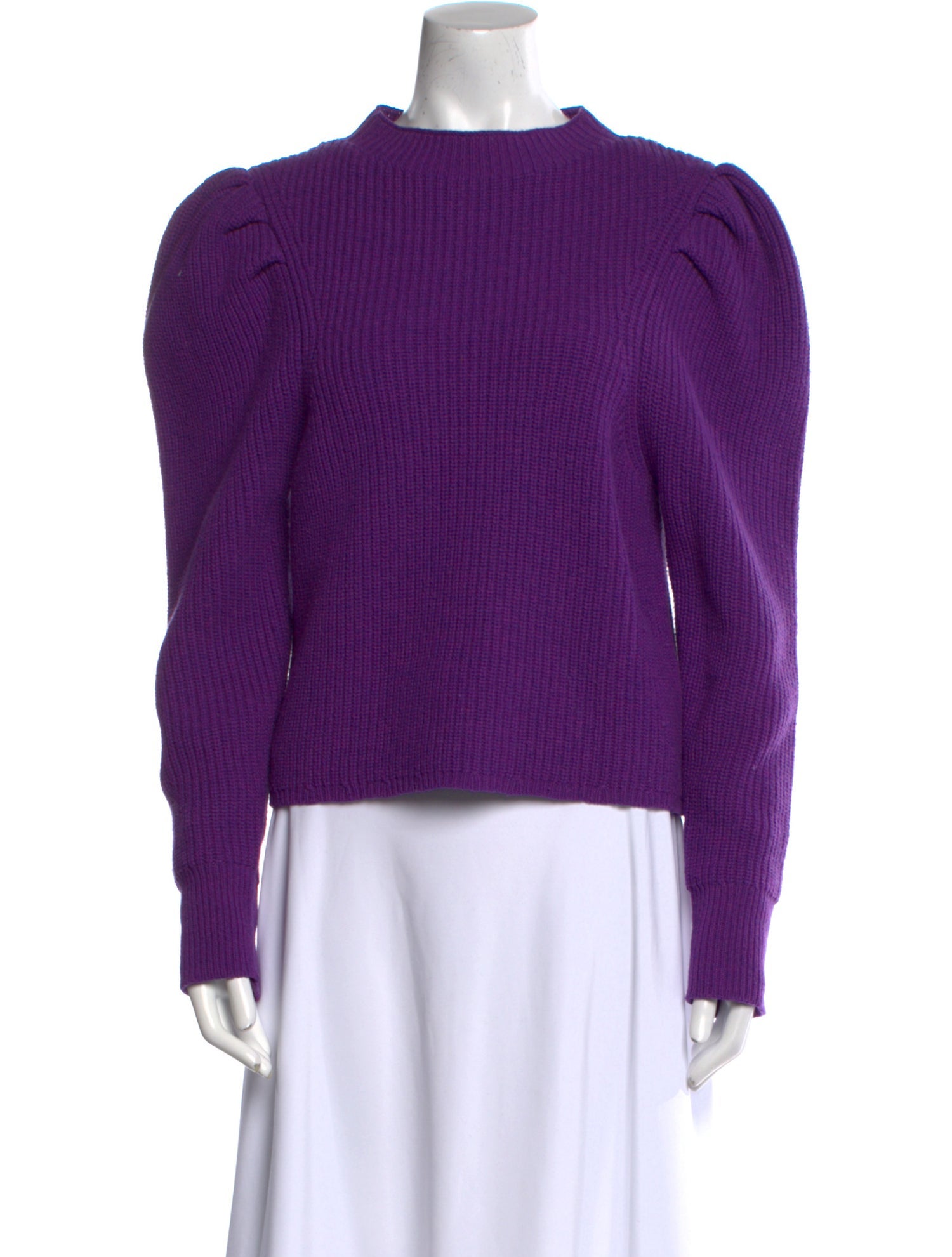 Sandro Wool Mock Neck Sweater
