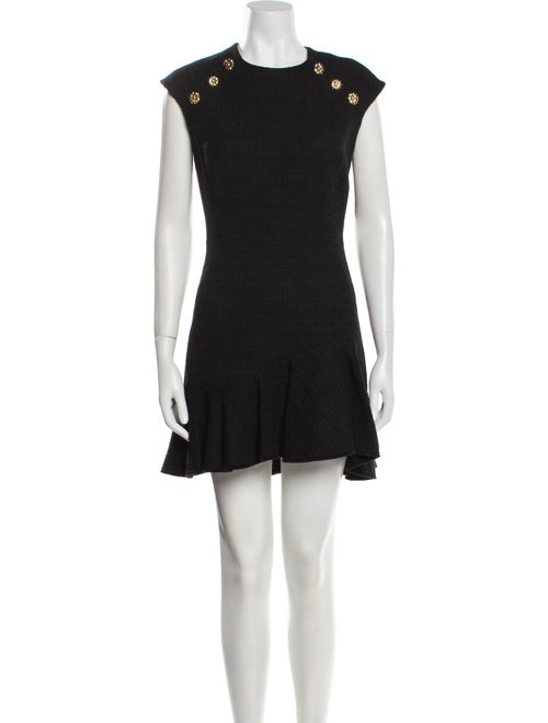 Sandro Crew Neck Mini Dress