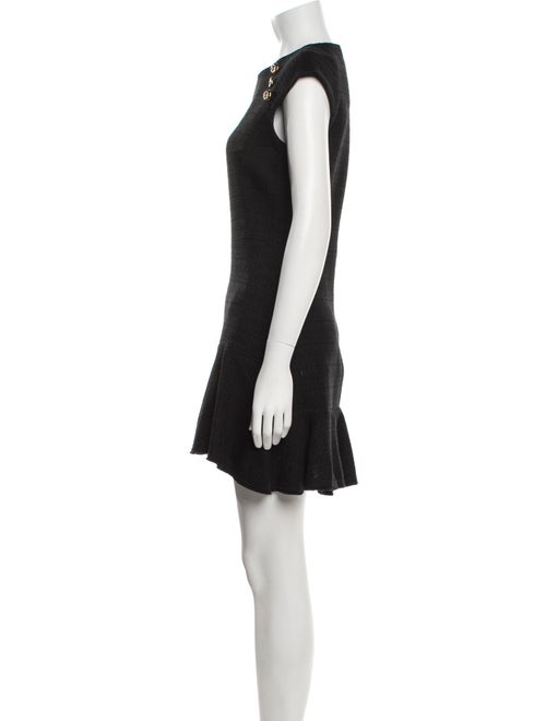 Sandro Crew Neck Mini Dress