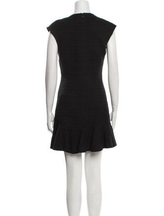 Sandro Crew Neck Mini Dress
