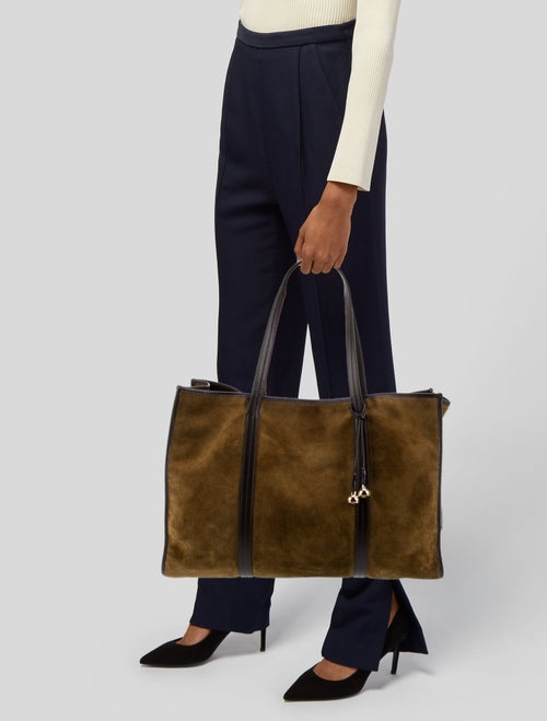 Sandro Suede Tote