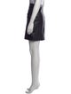 Sandro Lamb Leather Mini Skirt
