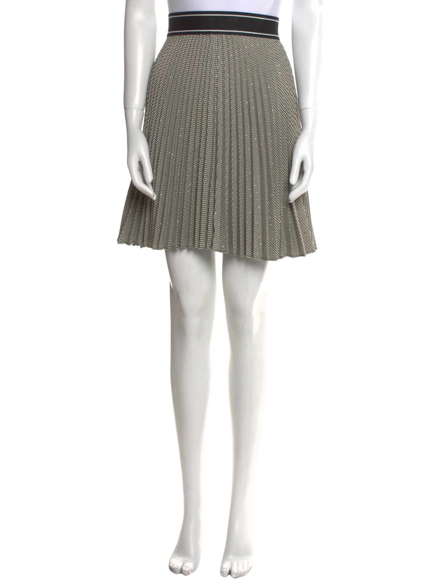 Sandro Crystal Embellishments Knee-Length Skirt