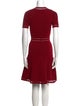 Sandro Crew Neck Knee-Length Dress