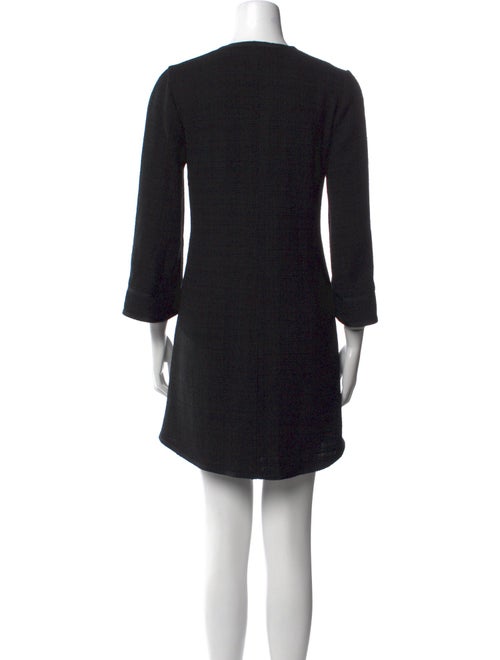 Sandro V-Neck Mini Dress