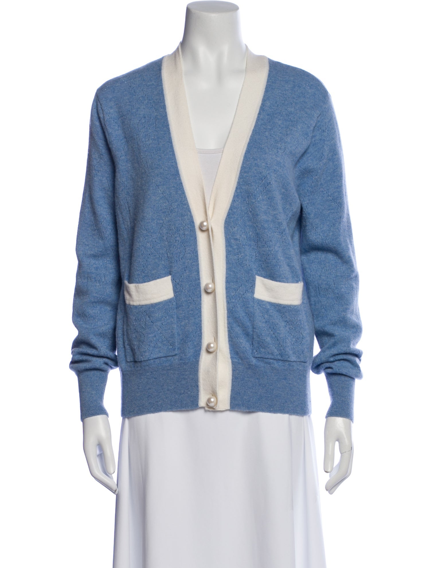 Sandro Wool V-Neck Sweater