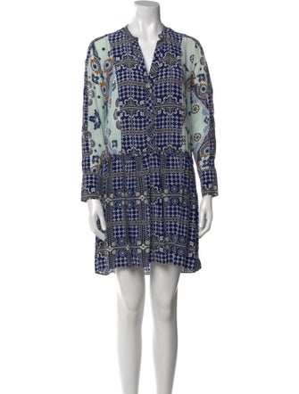 Sandro Silk Knee-Length Dress