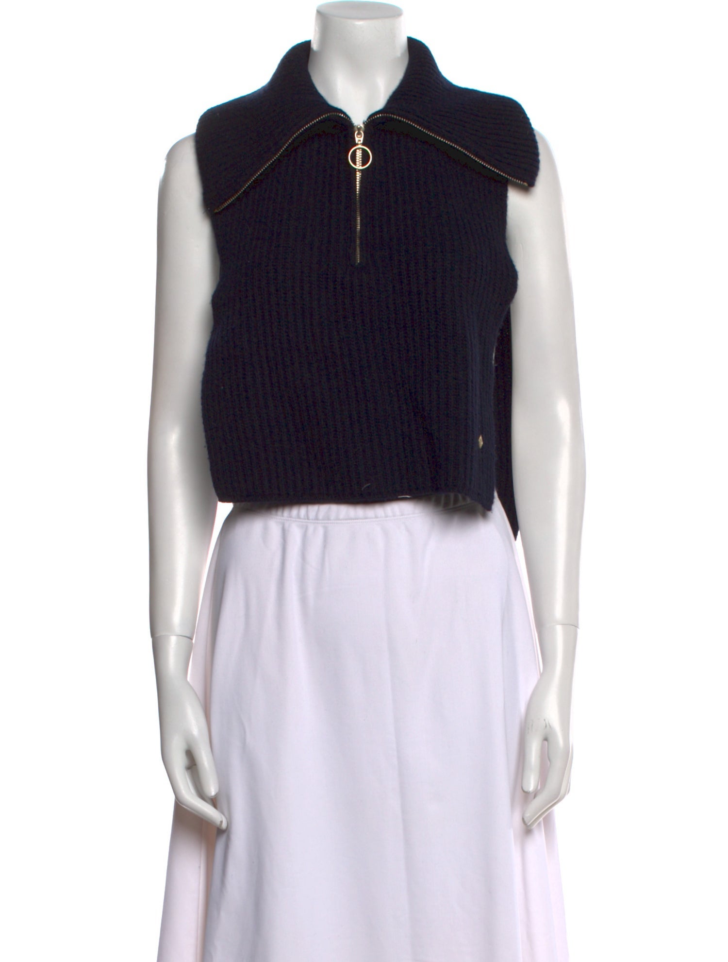 Sandro Mock Neck Sweater