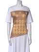 Sandro Graphic Print Scoop Neck T-Shirt