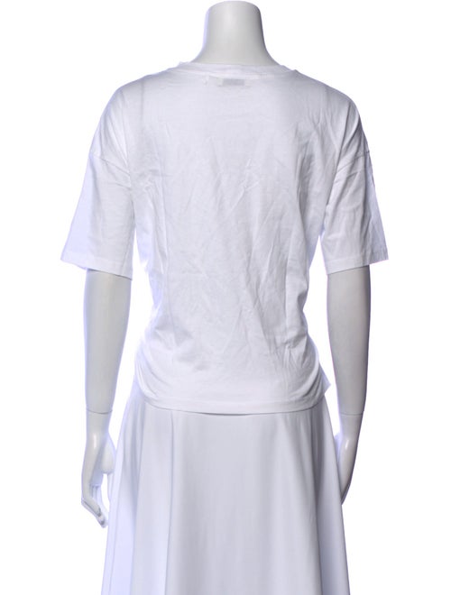 Sandro Graphic Print Scoop Neck T-Shirt