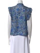 Sandro Silk Printed Top