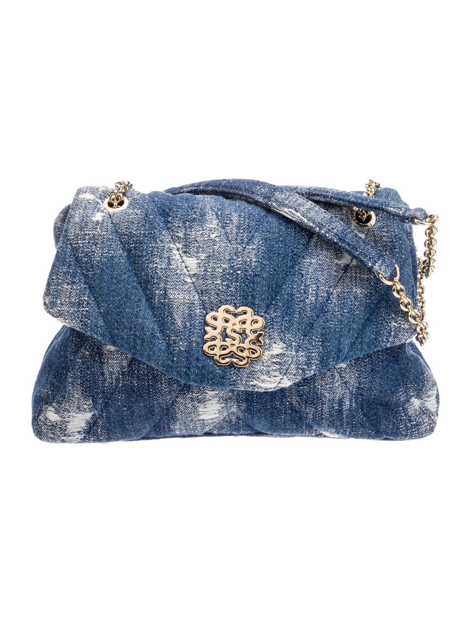 Sandro Denim Shoulder Bag