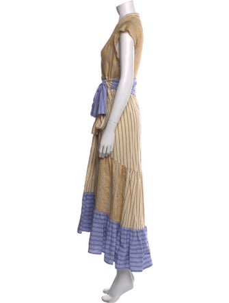 Sandro Linen Midi Length Dress