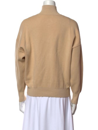 Sandro Mock Neck Long Sleeve Sweatshirt