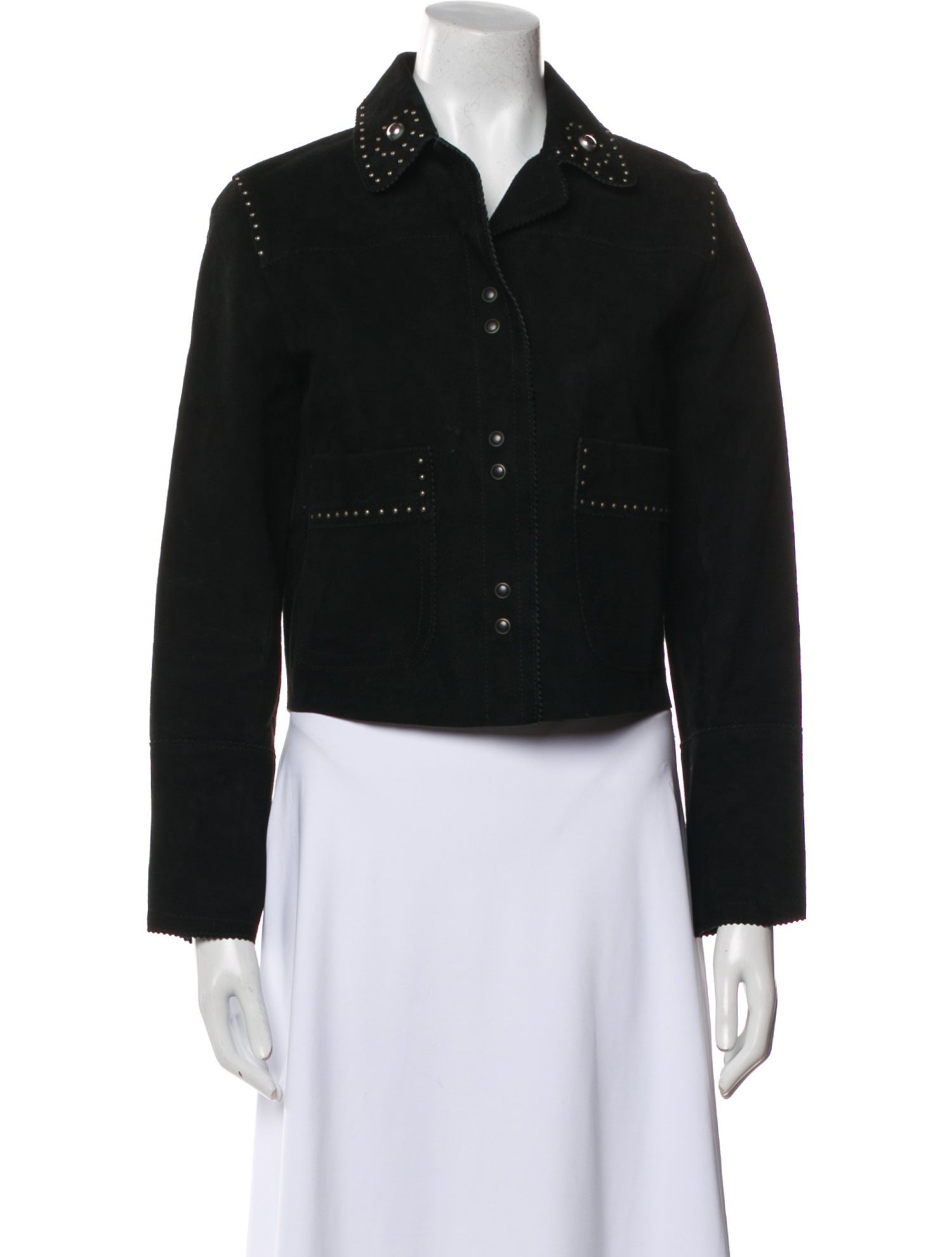 Sandro Suede Biker Jacket