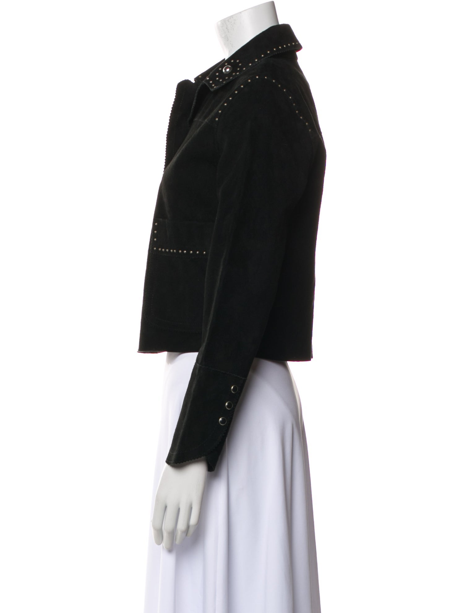 Sandro Suede Biker Jacket