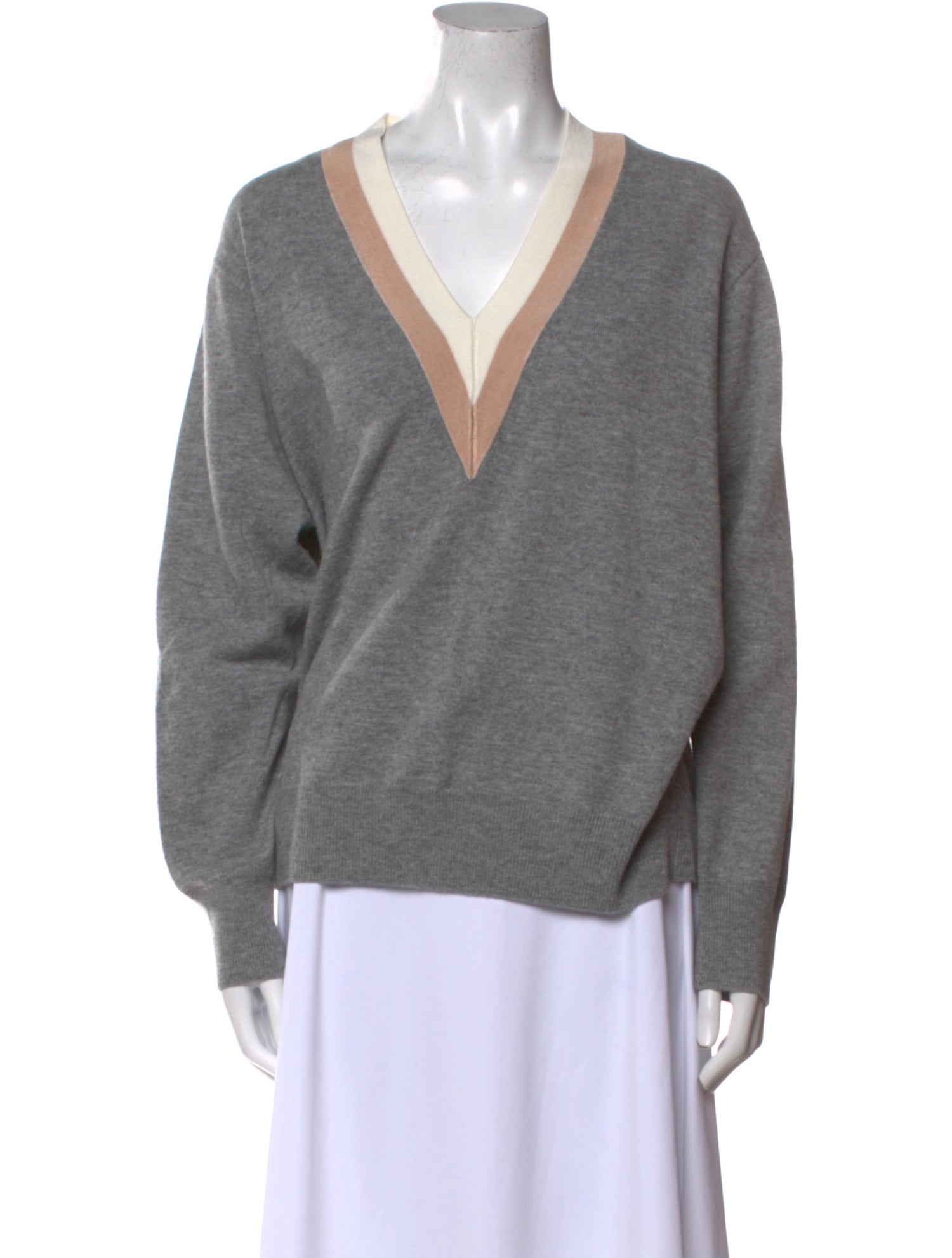 Sandro Wool V-Neck Sweater