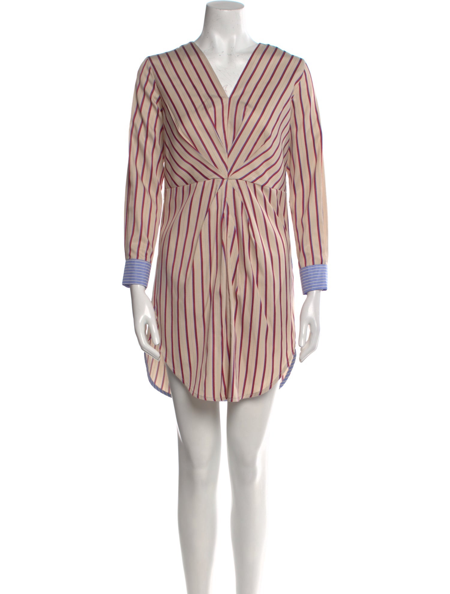 Sandro Striped Mini Dress