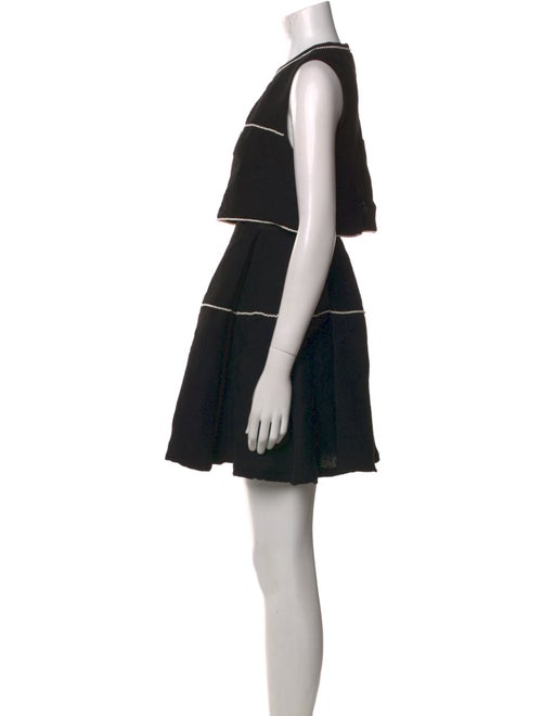 Sandro Crew Neck Mini Dress