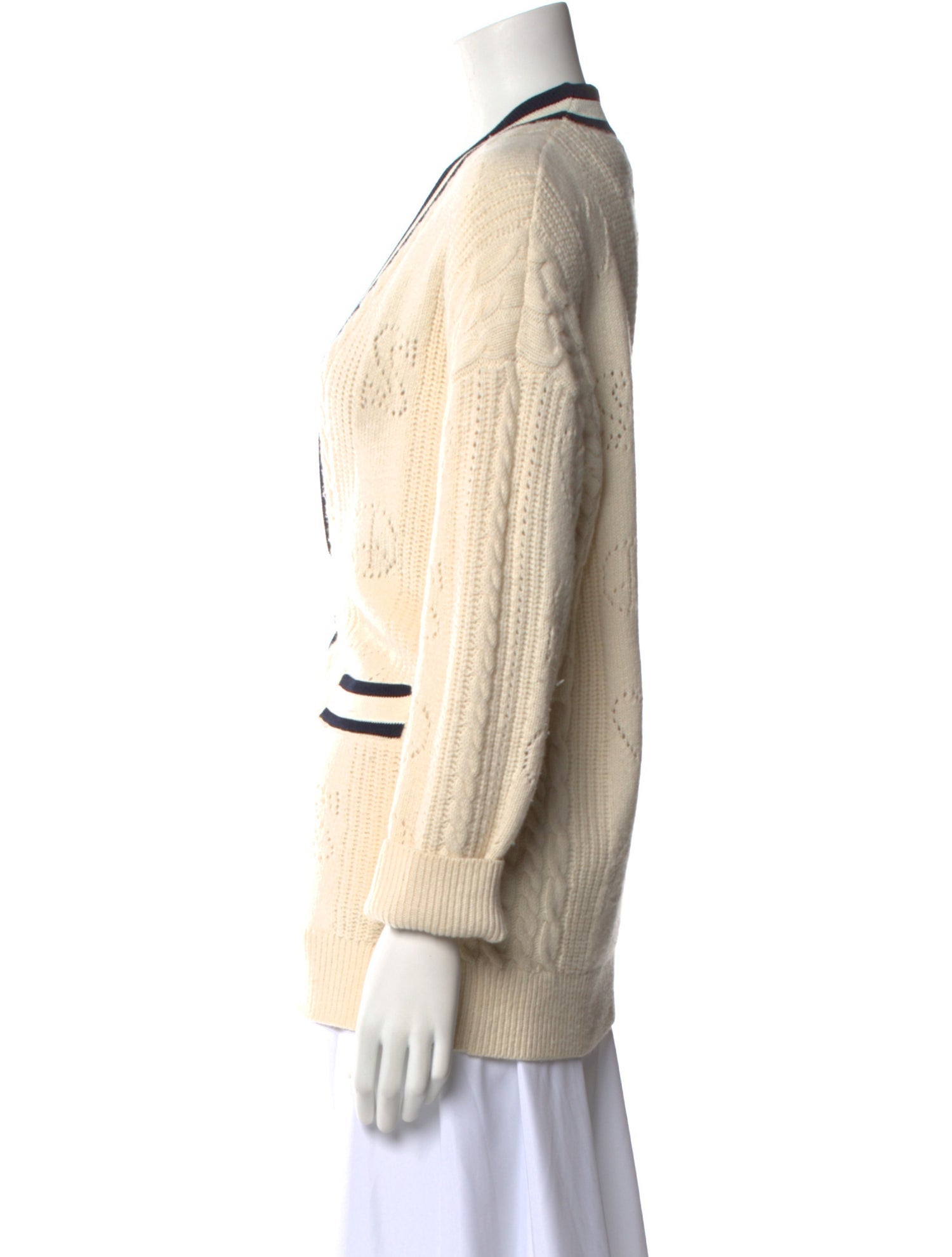 Sandro Wool Striped Sweater