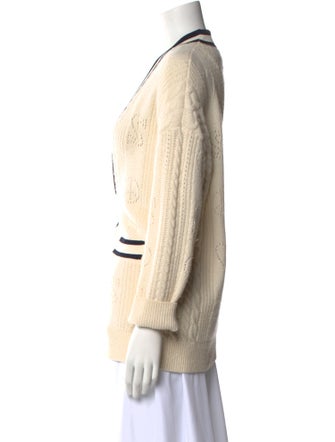 Sandro Wool Striped Sweater