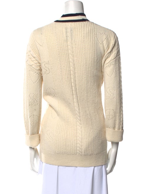 Sandro Wool Striped Sweater