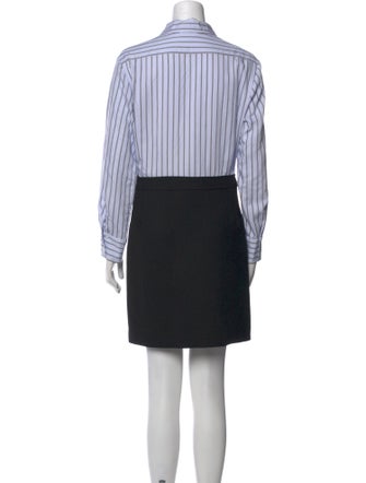 Sandro Striped Mini Dress