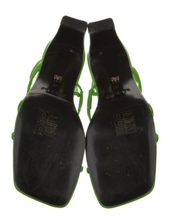 Sandro Leather Slingback Sandals