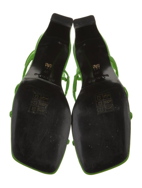 Sandro Leather Slingback Sandals