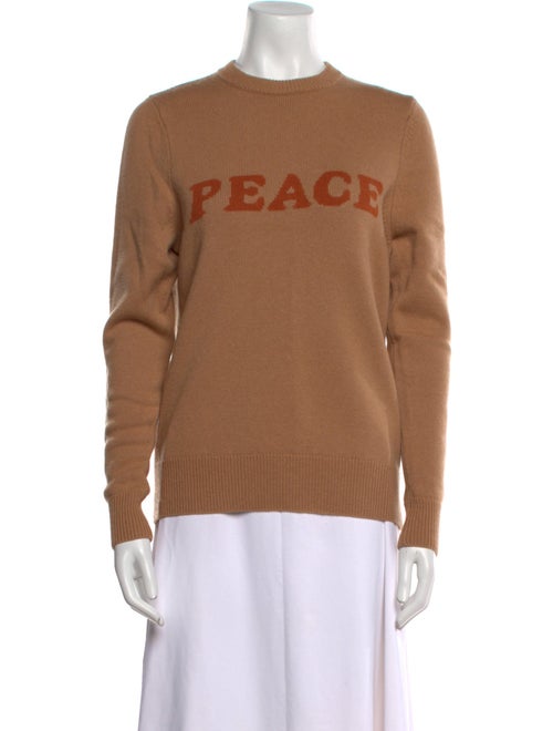 Sandro Wool Graphic Print Sweater