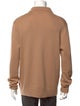Sandro Wool Collar Polo Sweater