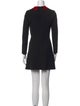 Sandro Crew Neck Mini Dress