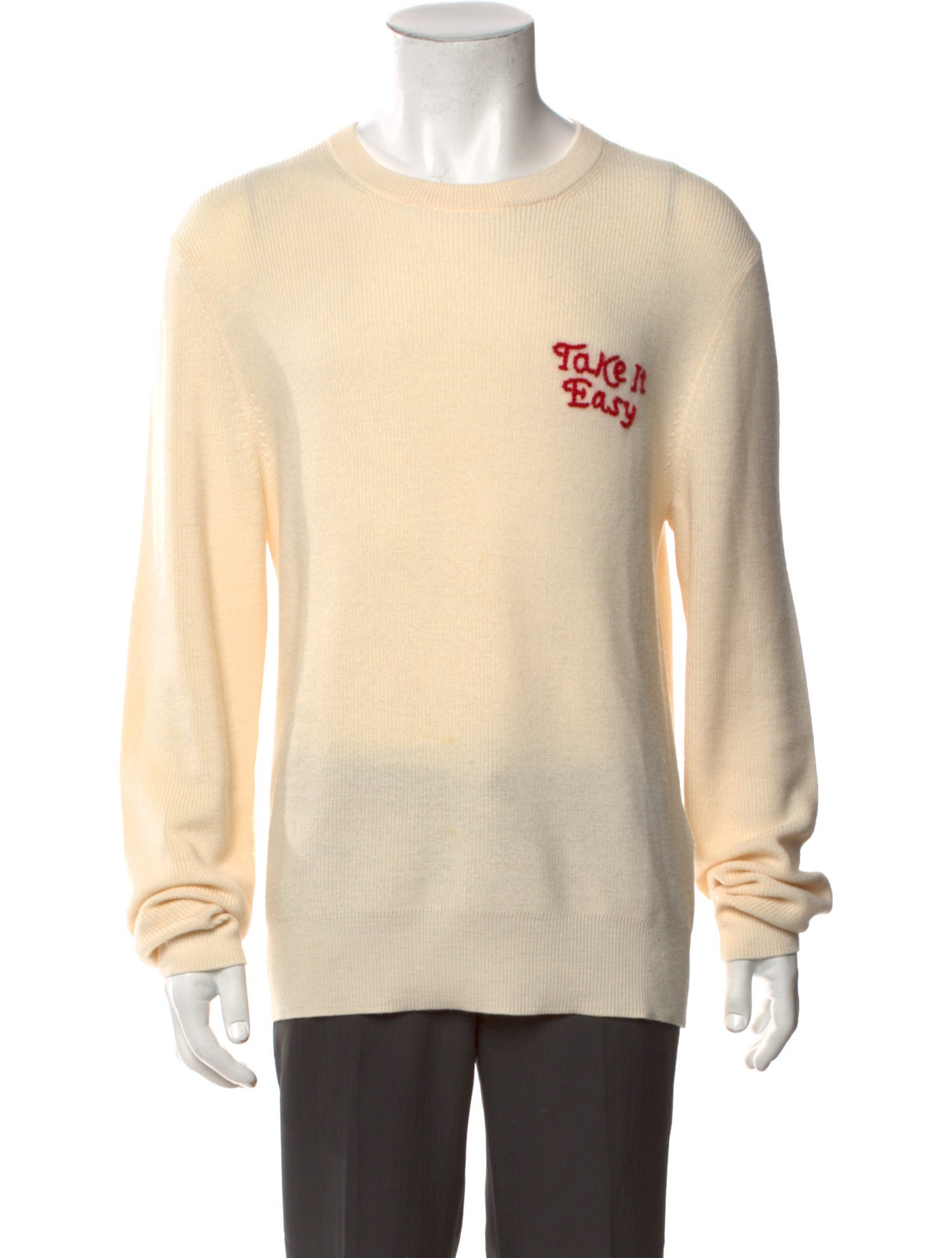 Sandro Wool Graphic Print Pullover