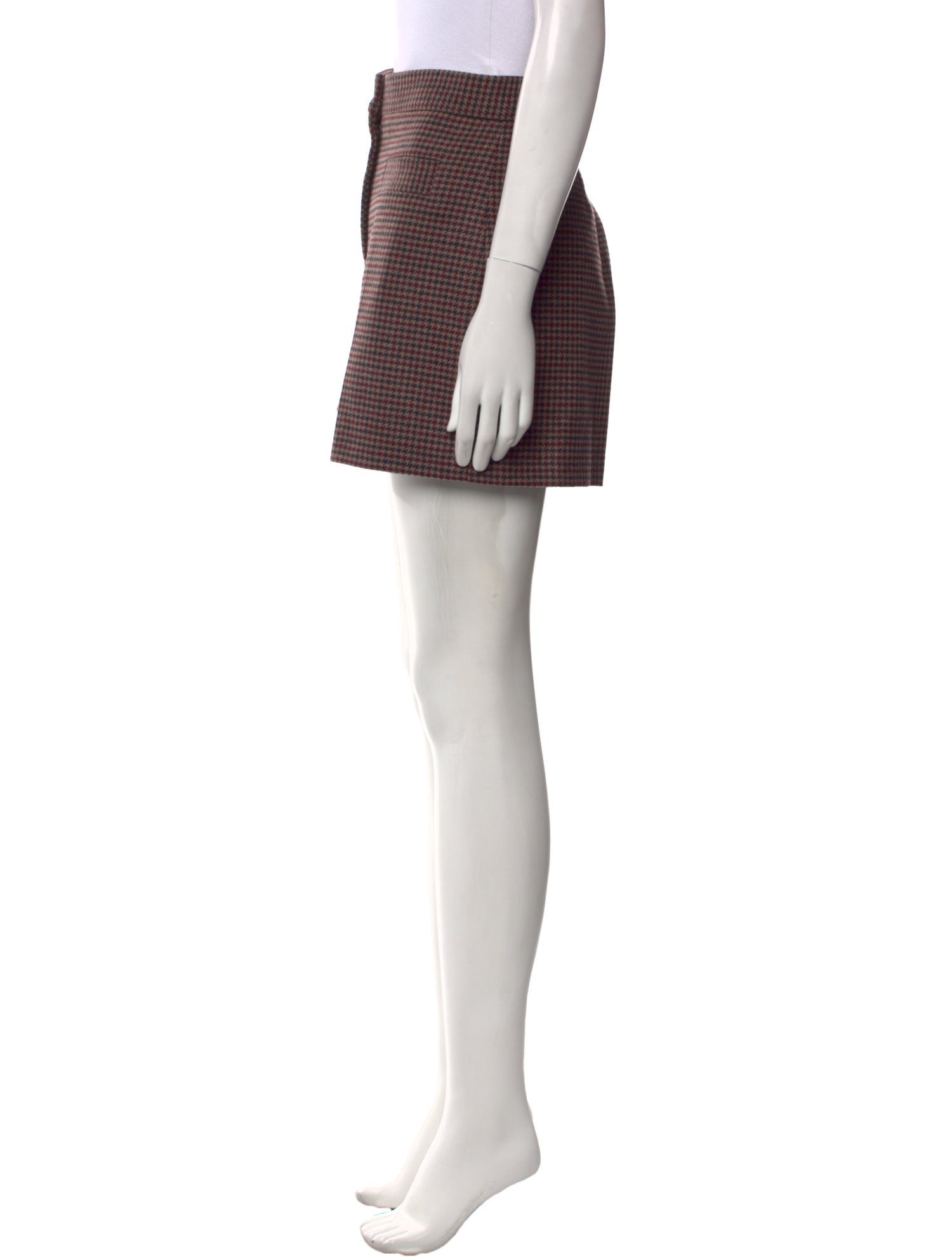 Sandro Printed Mini Shorts