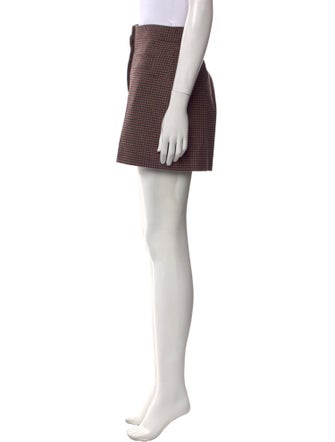 Sandro Printed Mini Shorts