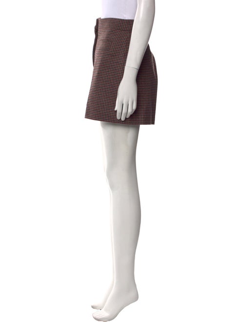 Sandro Printed Mini Shorts