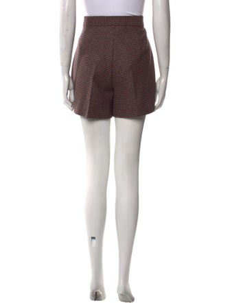 Sandro Printed Mini Shorts