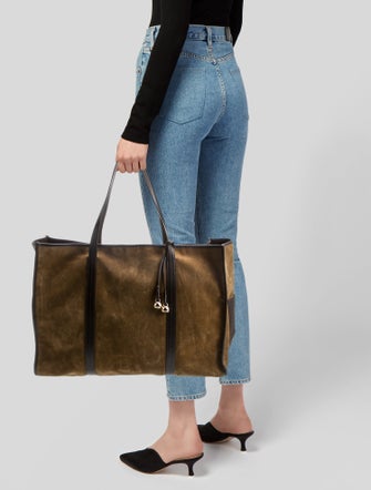 Sandro Suede Tote
